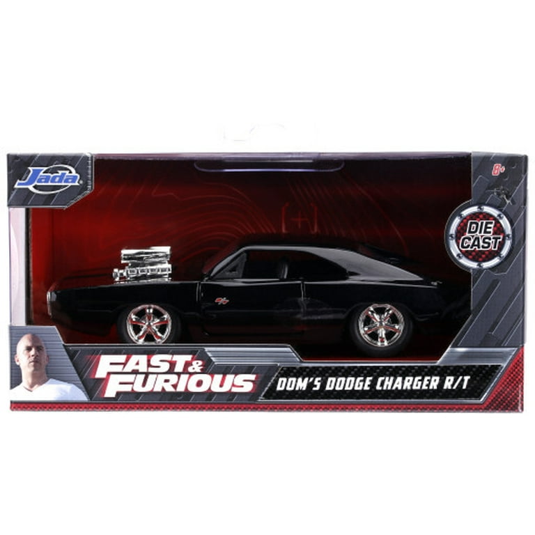 JADA DOM’S DODGE CHARGER R/T 1/32 Jada Dom's Dodge Charger R/T Black Fast & Furious 7