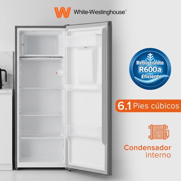 Refrigerador White Westinghouse 6.1 Pies 170 Litros VCM Acero WWCR07170LHSWD
