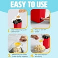 thumbnail image 7 of LONGOMA Electric Popcorn Popper, Hot Air Popcorn Maker, Butter Melting Tray, Large Capacity, Healthy Snack, 7 of 7