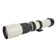 thumbnail image 3 of Lente De Enfoque Manual, Lente De Teleobjetivo De Enfoque Manual De 500 Mm, Vidrio óptico De 500 Mm Para Disparar Con Cámara Montada ANGGREK Telephoto Lens, 3 of 8