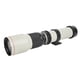 thumbnail image 3 of Teleobjetivo, 500 mm F8‑F32 Teleobjetivo de enfoque manual Teleobjetivo para Olympus Resistente y duradero, 3 of 9