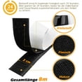 thumbnail image 4 of 20mm Magic Sticker Tape Self Adhesive Extra Strong Double Sided Adhesive with Sticker Pad Fluffy Hook and Loop Fastener Black 2Meter 20mm Wide, 4 of 6