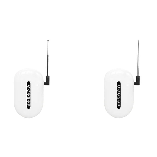 2X Repetidor de Señal WiFi Extensor Inalámbrico Amplificador de Alcance de 433MHz Sin Barreras A Través de para Seguridad de Alarma en el Hogar