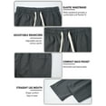 thumbnail image 4 of Men's loose straight-leg casual pants suitable for daily wear and exercise. Men's sports pants are available in S-40XL, 4 of 5