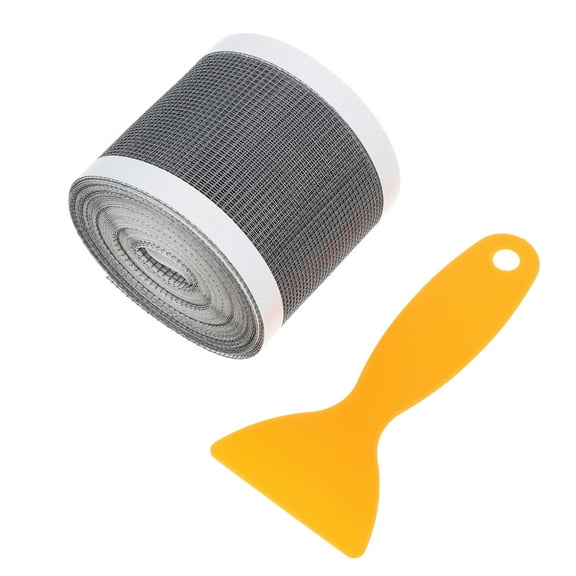 Hemoton 1 Roll Disposable Drain Hair Catcher With Scraper Shower Drain Covers Filter Screen For Bathroom Sink Drain Strainer Bathtub Drain Protector