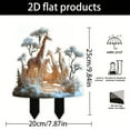 thumbnail image 3 of Giraffe Insertion Plate en Acrylique 2D, 3 of 6