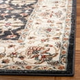 thumbnail image 3 of SAFAVIEH Lyndhurst Frances Traditional Bordered Area Rug, Navy/Cream, 5'3" x 7'6", 3 of 5