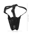 thumbnail image 2 of OULII Muzzle Para Perros Grandes De Poliéster Con Malla Y Ajuste Para Mayor, 2 of 7