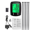 thumbnail image 1 of Bicycle computer – Speed - odometer – bicycle computer - Real-time speed display – Waterproof design – Large LCD screen – Touch control, 1 of 5