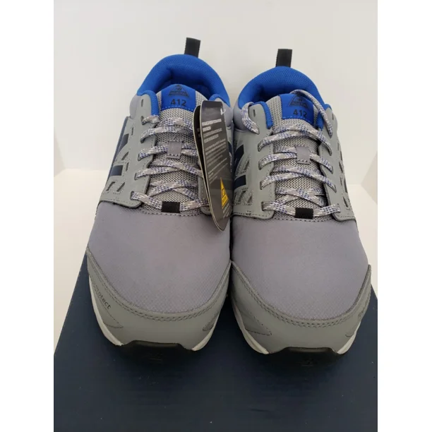 New Balance Industial 412 men authentic new gray slip resistant sneaker size 10D