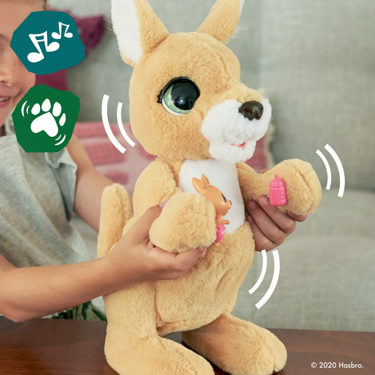 furReal Hasbro Newborns Bunny Interactive Animatronic Plush Toy: Electronic  Pet with Sound Effects and Closing Eyes, for Kids Ages 4 and up