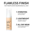 thumbnail image 5 of Flawless Liquid Foundation in Ivory White, Full Coverage Face Makeup with Matte Natural Finish, Long-Lasting Breathable Skin Perfector for Oily Skin – 30ml, 5 of 7