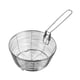 thumbnail image 5 of Espumadera de malla Colador de alimentos Vapor Escurridor Cesta de acero inoxidable para freír Pasta L, 5 of 9