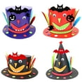thumbnail image 1 of 4PCS Halloween Hat Decorative Assorted DIY Halloween Cap Costume Hat Party Hat, 1 of 10