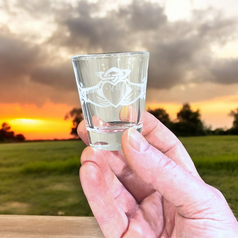 2oz Claddagh Shot glass 2oz Claddagh Shot glass