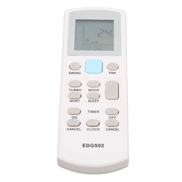Control Remoto para Aire Acondicionado ANGGREK ECGS02 Botones Sensibles LED