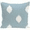 Blue, variant on Simply Daisy 16" x 16" Hol-I-kat Decorative Holiday Ikat Print Pillow