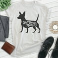 thumbnail image 2 of Rat Terrier Mama, Unisex Women's Shirt, Rat Terrier Owner, Funny Dog Mama Gift, Heather Ash, Small, 2 of 6