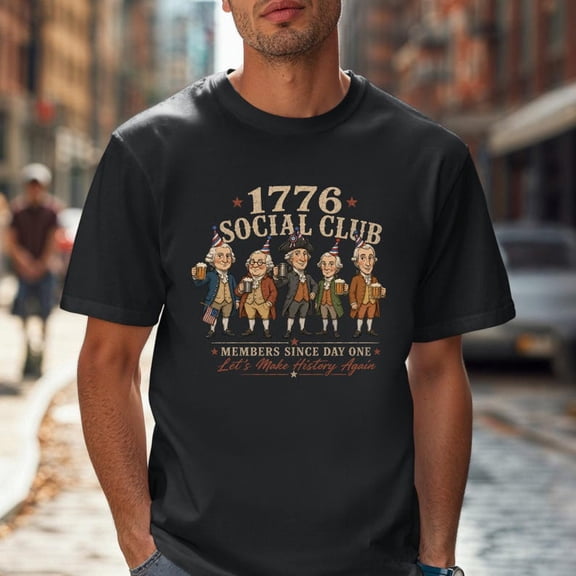 America 250th Anniversary Shirt, Founding Fathers Party Like It's 1776 T-Shirt, Funny Patriotic History Tee