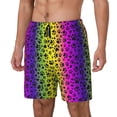 thumbnail image 2 of Fotbe Animal Paw Rainbow Men’s Swim Trunks Quick Dry Swim Shorts Board Shorts with Mesh Lining-3X-Large, 2 of 9