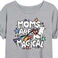 thumbnail image 3 of Marvel Deadpool - Moms Are Magical - Women's Oversized Graphic T-Shirt, 3 of 5