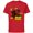 Red, variant on Deadpool Comic Art - Short Sleeve Cotton T-Shirt for Adults - Customized-Red
