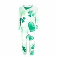 thumbnail image 5 of Censtreet Plus Size Women's Pajamas Sets 2 Piece Long Sleeve Pj Sleepwear Soft Comfy Tops and Pants XL-5XL, 5 of 7