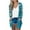 Blue A, variant on IROINNID Cardigan for Women Open Front Lightweight Printing Long Sleeve Casual Outerwear Blouse Cardigan Outerwear with Pocket,Green B