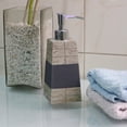 thumbnail image 4 of nu steel nu steel Rustic, Made of Cement Refillable Dispenser Pump Bottle for Bathroom Vanity Countertop, Kitchen-Holds Oils, Lotions, Liquid Soap, Sanitizer, Antique Stone finish (RUS6H), 4 of 6