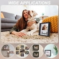 thumbnail image 6 of Pet Memorial Picture Frame Wooden Pet Photo Frame Stand with 5pcs Display Paper Pet Sympathy Keepsake Photo Frame Cat Dog Sympathy Picture Frame Wood Gift Frame for Dogs Cat Pets Passed, 6 of 6