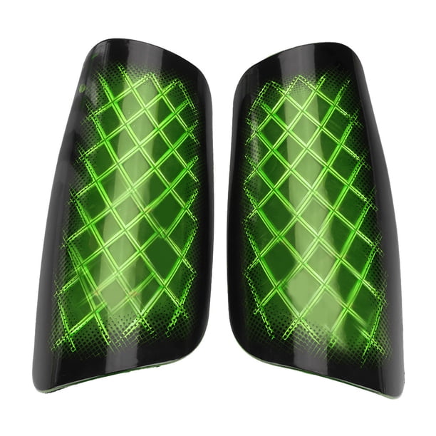 1 par de espinilleras deportivas de fútbol para adultos, espinilleras de balón de fútbol, Protector de piernas, verde