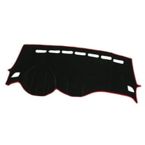 Unique Bargains Dashboard Dash Cover Compatible for Chevy Trax 2017-2020, Durable Polyester Front Dash Cover Mat Red 53.54" X 21.65"