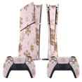 thumbnail image 2 of Skin Sticker for PS5 Slim Standard PS5 Pro Disc Digital Edition Console and Controllers Decals for Playstation 5 (Snow Flake Christmas ,PS5 Pro Standard), 2 of 5