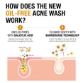 thumbnail image 3 of Limpiador facial Neutrogena, sin aceite, acné, 2% ácido salicílico, 270 ml, 3 of 9