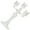 Clear, variant on Oasiva 3 Arms Candelabra Taper Candle Holders Candlestick Holders Decorative Candle Stands for Dining Table Wedding,Home Decors