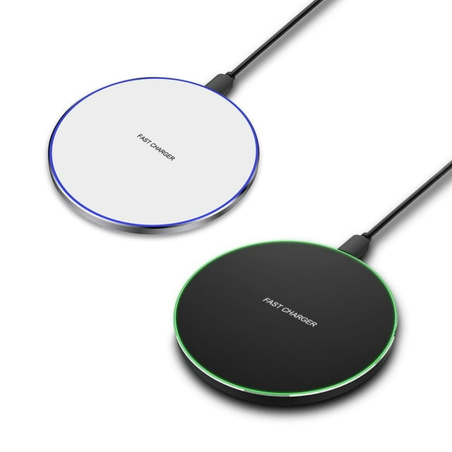 10W Qi Wireless Mobile Phone Charger Fast Charging Pad for Sam-sung