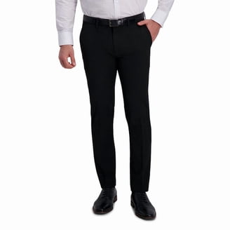 【新品】<N.ハリ>SLIM STRAIGHT SLACKS 38 BLK 38 x 30 in. Mens Super Stretch Slim Pants, Navy - Pack of 24