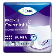 TENA ProSkin Overnight Underwear, Super Absorbent, Disposable , Medium, 14 Ct