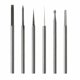 thumbnail image 1 of 6-Piece Tungsten Steel Engraving Tool Set with 2.35mm Shank for Carving and Routing橄榄琥珀色铣刀套装, 1 of 5
