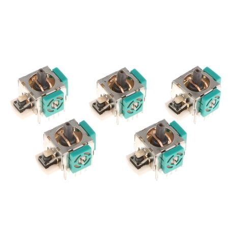 5 Pack Controller 3D Rocker Module Parts for 360 Analog