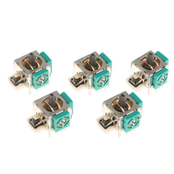 5 Pack Controller 3D Rocker Module Parts for 360 Analog