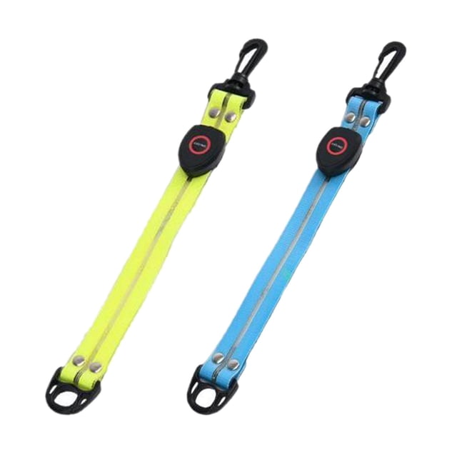 2 correas LED intermitentes Sunnimix recargables por USB Correr tira reflectante