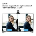 thumbnail image 4 of PTZ Camera, Ultra Wide Angle View Rotatable Lens HD Conference Camera 1080P Pre Position Function 3X Optical Zoom  for Meeting US Plug, 4 of 7