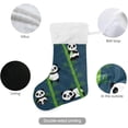 thumbnail image 3 of Coolnut Christmas Stockings 1PCS,Cute Panda Dark Big Xmas Stockings Gift Decorations and Party Supplies,Used for Fireplace Decoration Socks Christmas Tree Decoration, 3 of 7