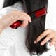 thumbnail image 4 of Mini rizador y alisador de pelo inalámbrico recargable, dispositivo de planchado, herramienta de peinado (rojo), 4 of 14