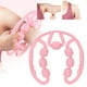 thumbnail image 1 of Rodillo De Masaje Para Piernas Y Piernas, 7 Ruedas, Masaje Redondo, Alivia El Dolor Muscular, Rodillos Para Piernas Para Pantorrilla Y Muslo, Color Rosa, 1 of 7
