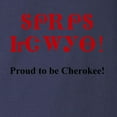 thumbnail image 3 of CafePress - Proud To Be Cherokee Long Sleeve T Shirt - Long Sleeve Dark T-Shirt, 3 of 4