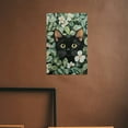 thumbnail image 5 of PHYHOO Vintage Farmhouse Style French Flower Blossoms and Cat Tin Sign 12x8in, Used to Decorate Home Walls, Bedrooms, Living Rooms, 5 of 7