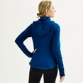 thumbnail image 2 of Women's Tek Gear® Hooded Mixed-Media Jacket, 2 of 4