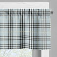 thumbnail image 5 of Ambesonne Abstract Valance & Curtain, Symmetry Fashion Image, 55"x45", Pale Blue Grey, 5 of 6
